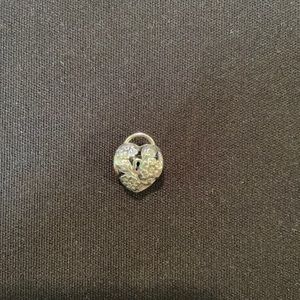 PANDORA Floral Heart Padlock Charm